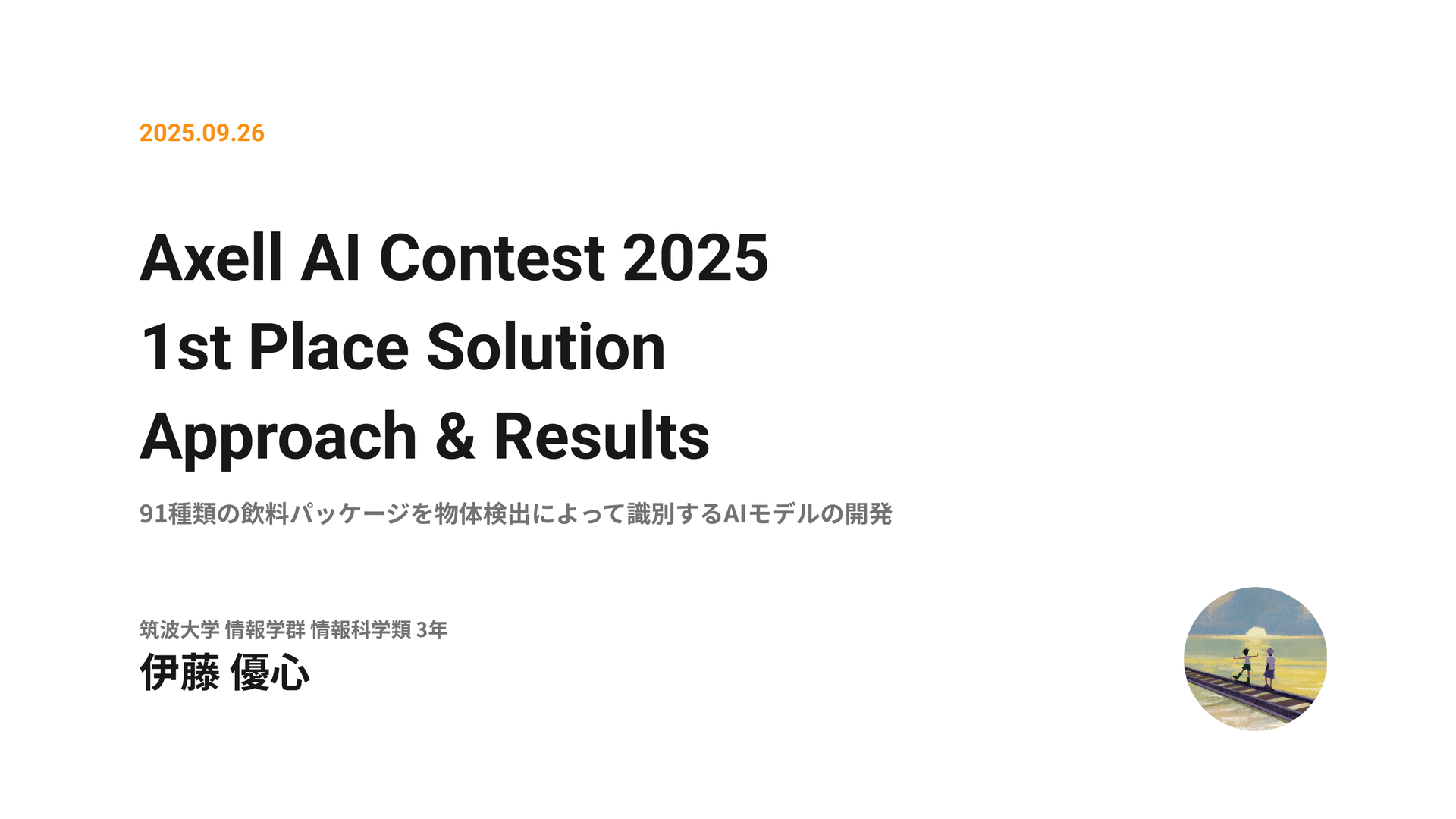 Axell AI Contest 2025 1st Place Solution Approach & Results